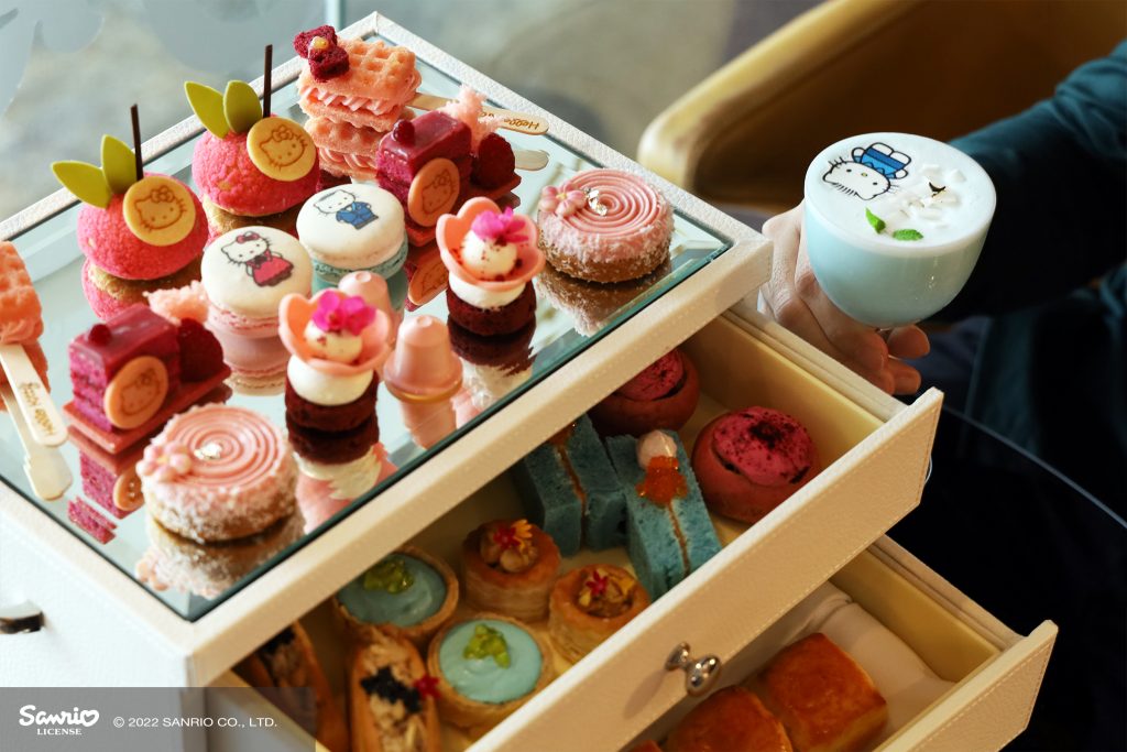 Experience Adorably Cute Afternoon Tea & Cocktails At Hello Kitty